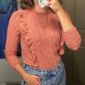 EverNew coquette Pink Lace Long Sleeve with Tank Top. Melbourne